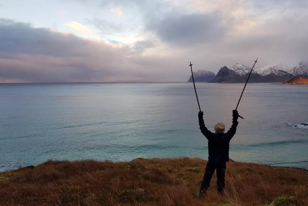 Lofoten- Enjoy The Nature-With A Beautiful Beach Napp Buitenkant foto